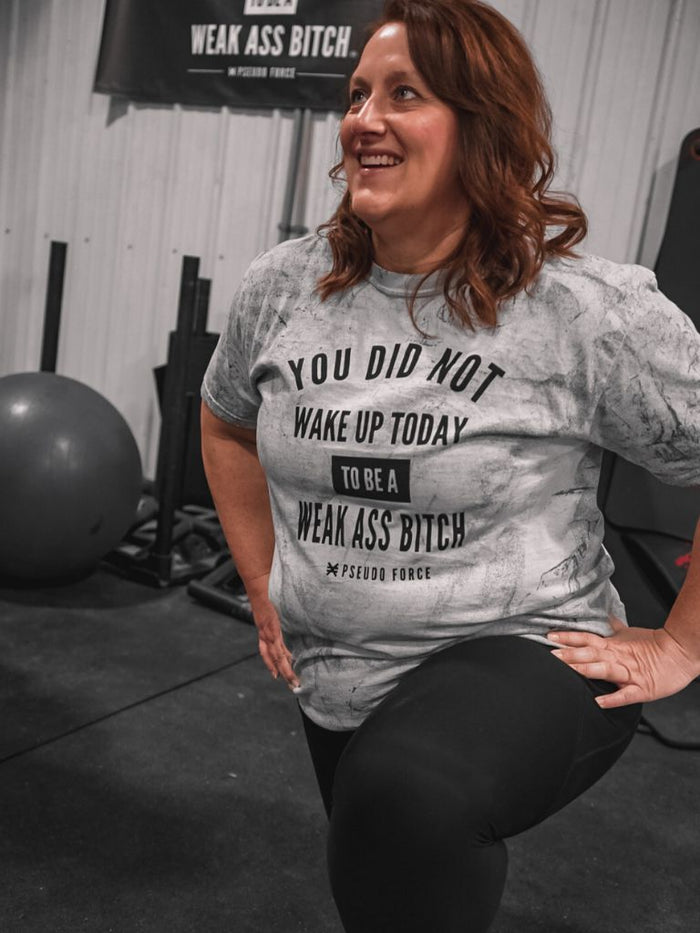 black and white motivational quote gym clothes for women and men