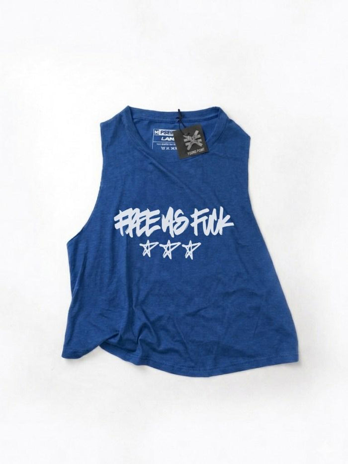 FREE AS FUCK CROP TANK