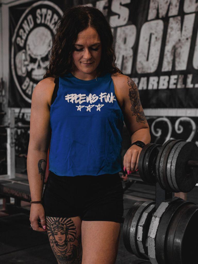 FREE AS FUCK CROP TANK