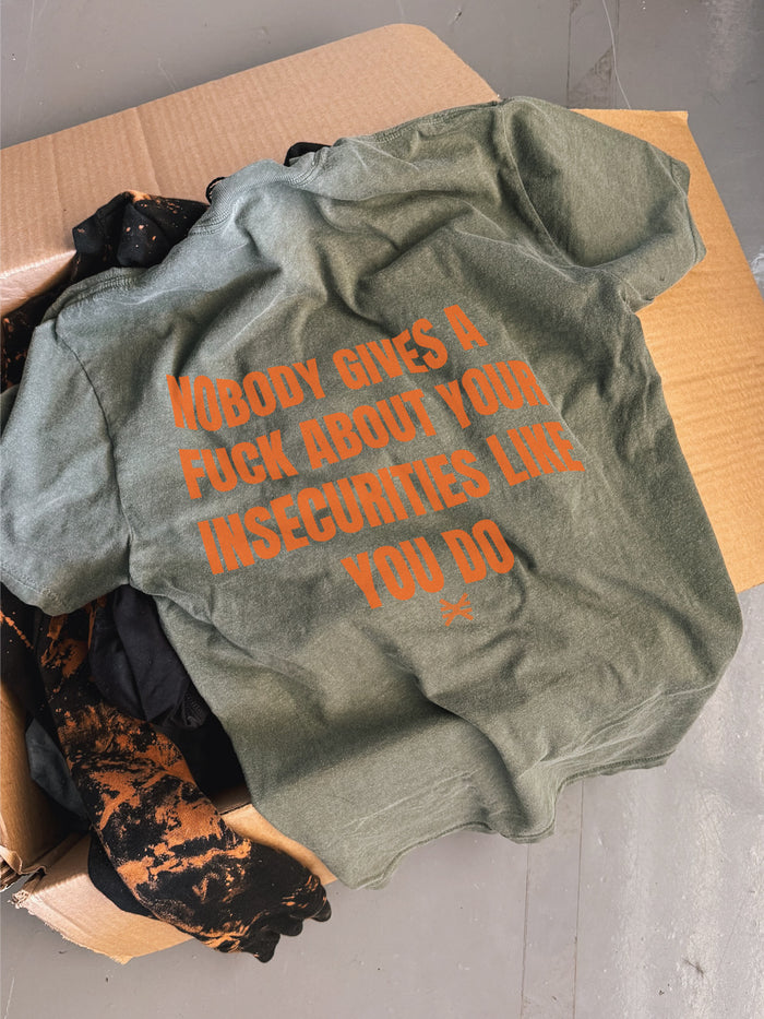 NOBODY GIVES A FUCK TEE