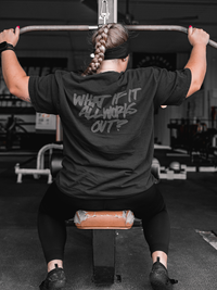 WHAT IF IT ALL WORKS OUT BLACKOUT TEE