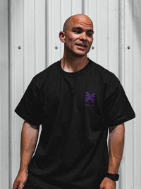WEAK ASS BITCH BLACK + PURPLE TEE