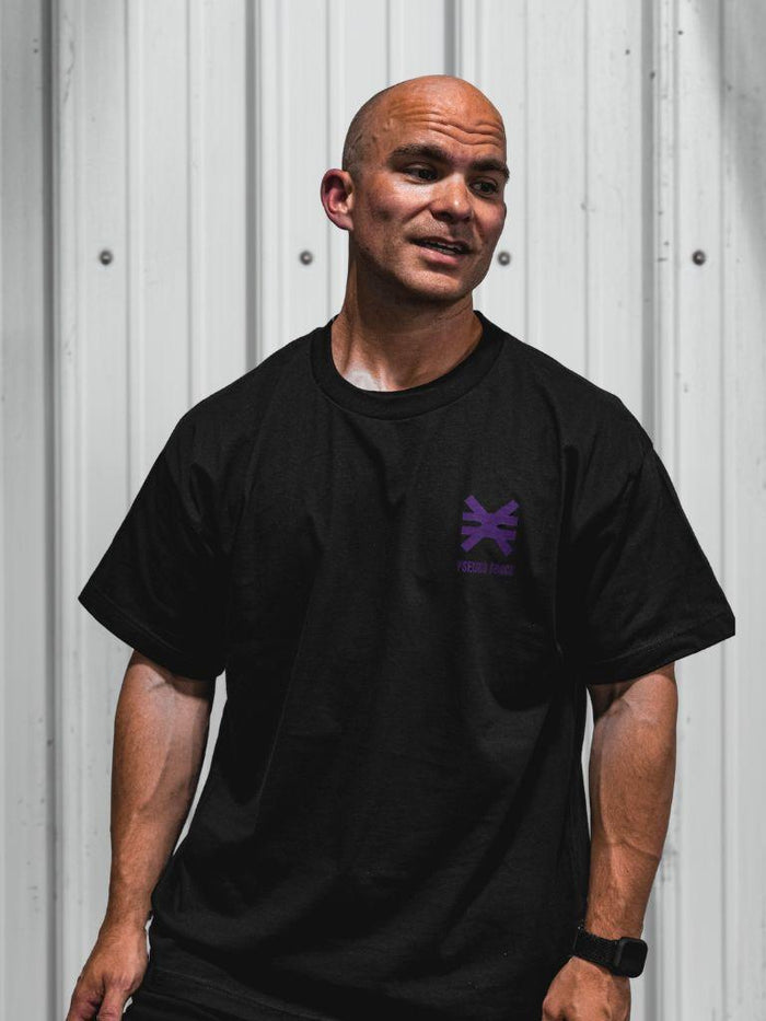 WEAK ASS BITCH BLACK + PURPLE TEE