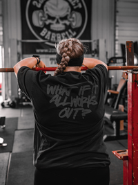 WHAT IF IT ALL WORKS OUT BLACKOUT TEE