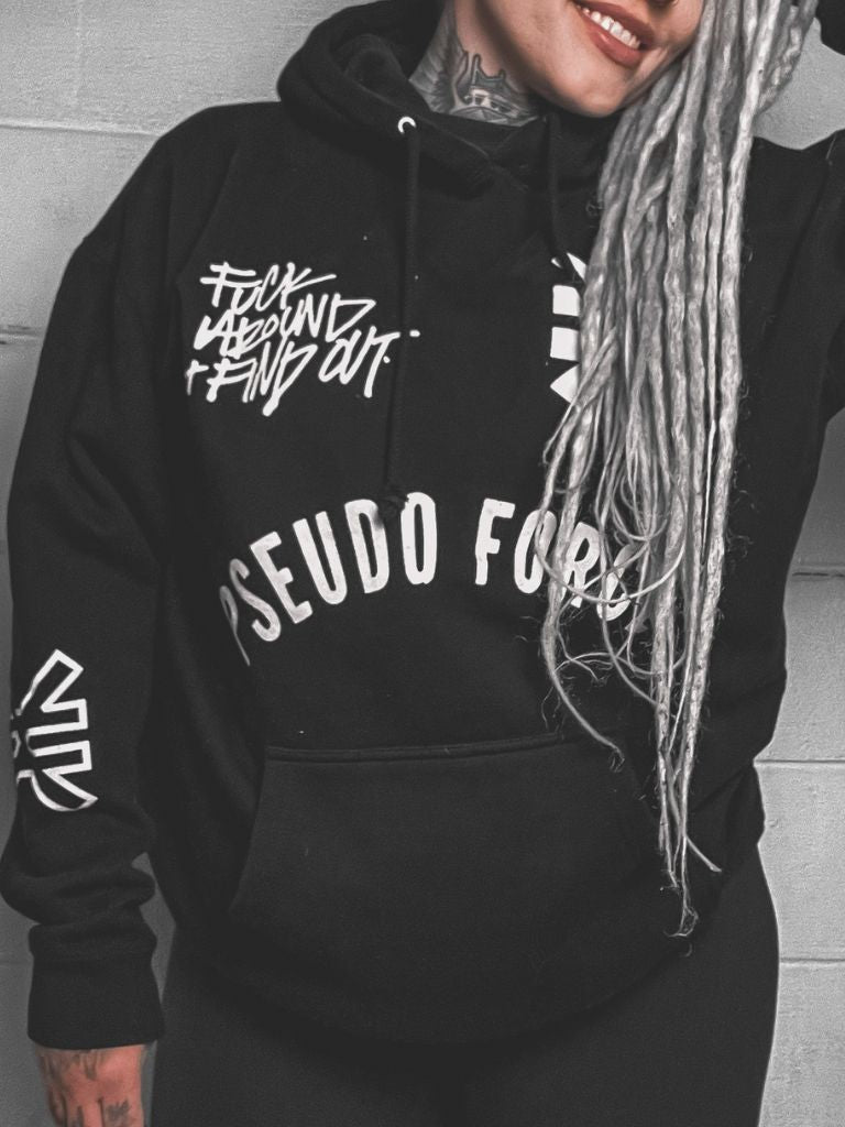 FUCK AROUND AND FIND OUT SCRIPT HOODIE