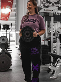 PURPLE WAB SWEATPANTS