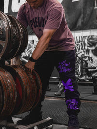 PURPLE WAB SWEATPANTS
