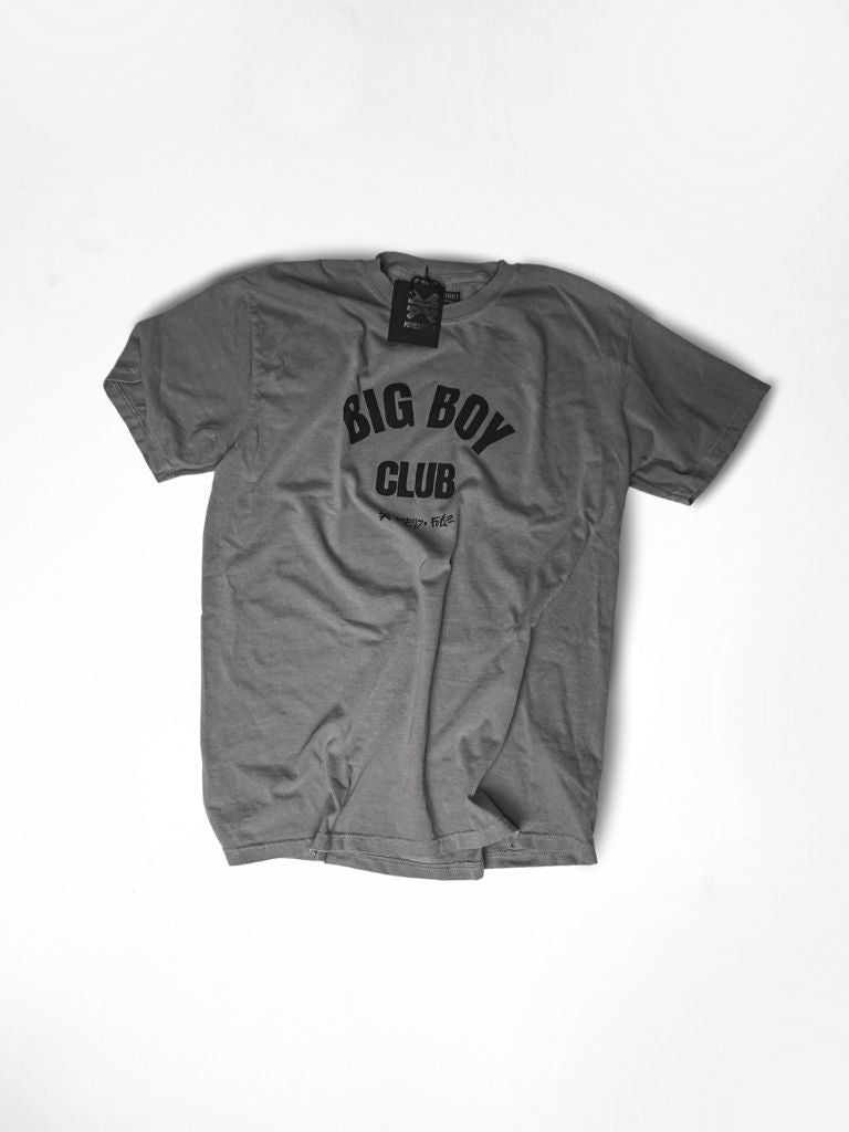 BIG BOY CLUB GRAY TEE - FUCK UP