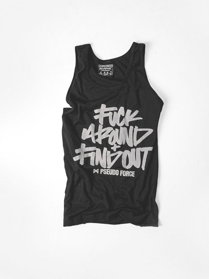 FUCK AROUND + FIND OUT MENS TANK - FUCK UP