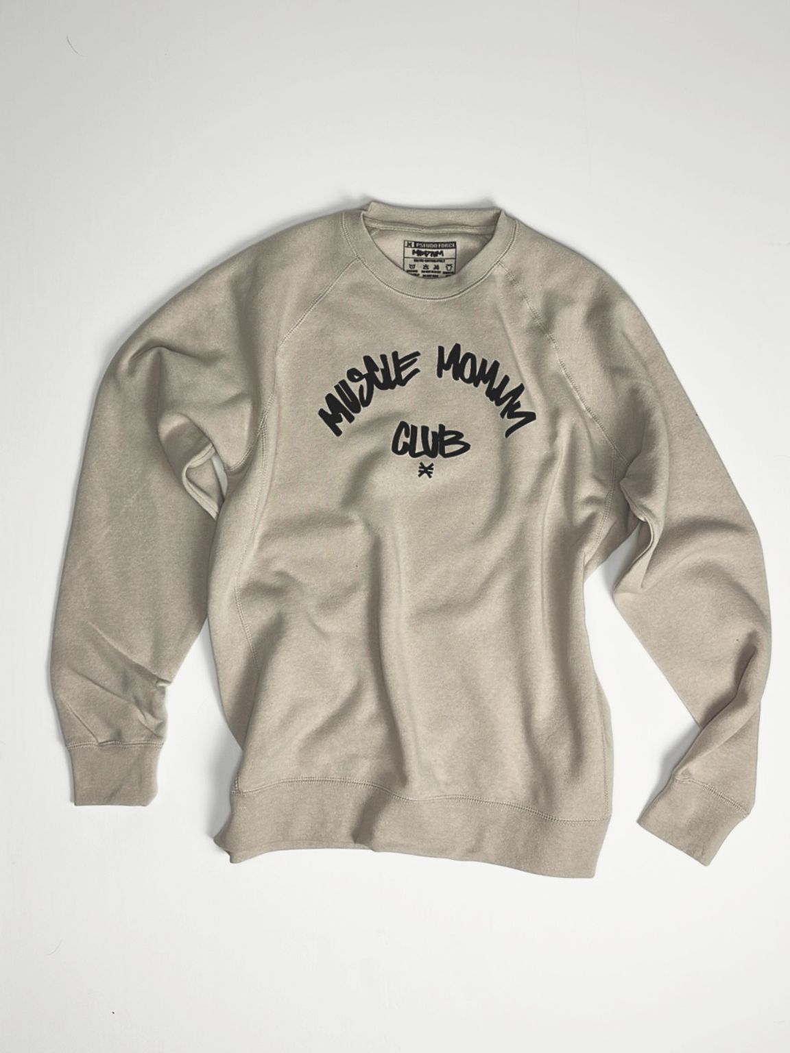MUSCLE MOMMY CLUB CREWNECK NEUTRAL