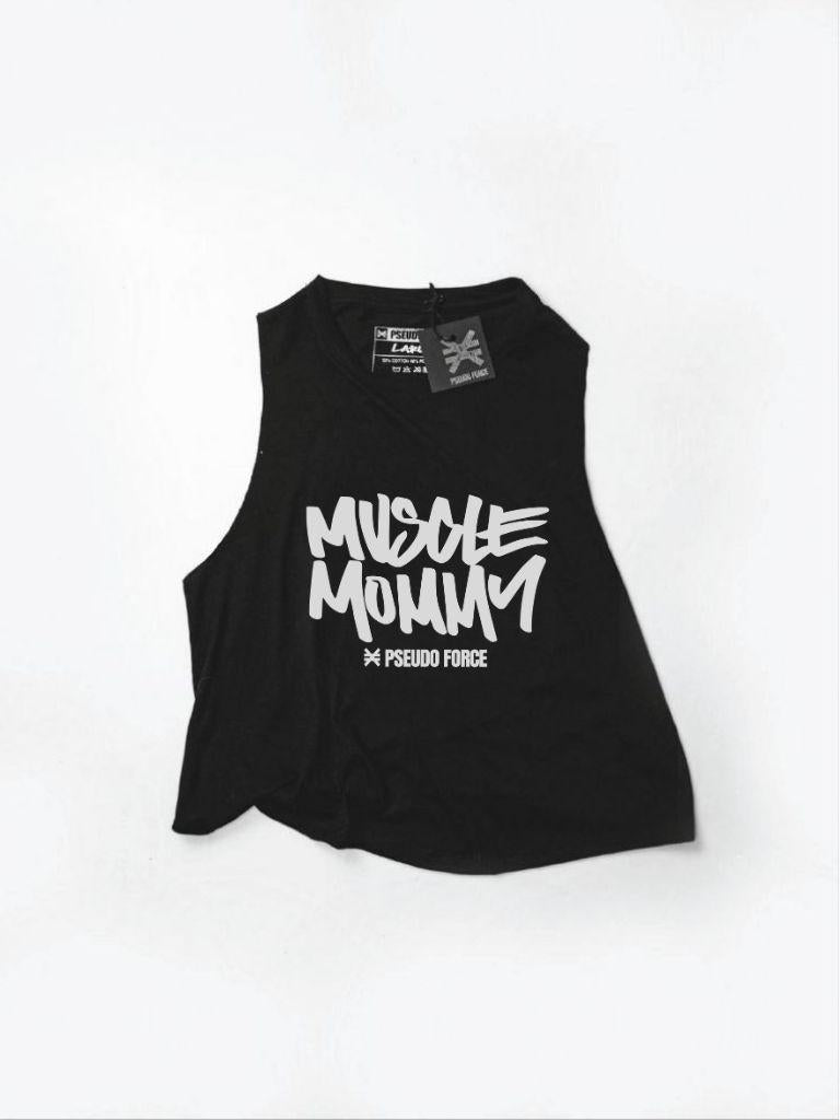 MUSCLE MOMMY CROP TANK