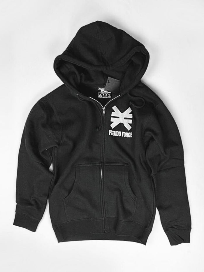 PSEUDO FORCE® LOGO ZIP HOODIE
