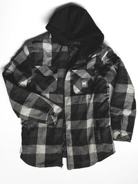PSEUDO FLANNEL JACKET