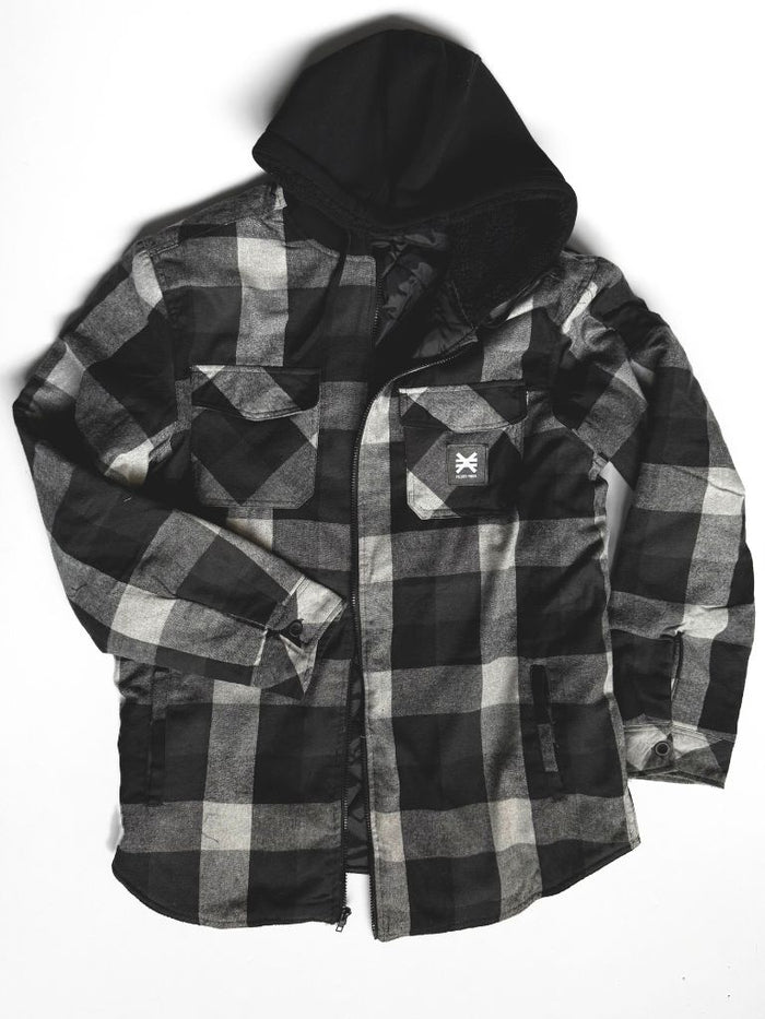 PSEUDO FLANNEL JACKET