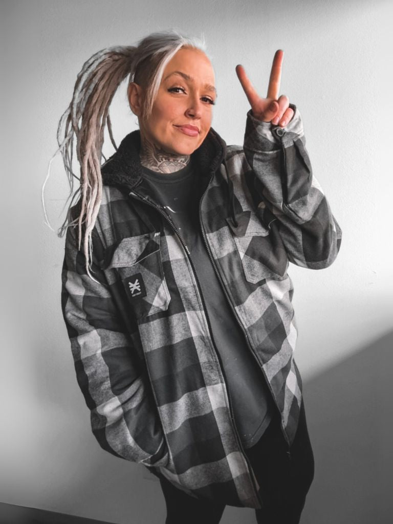 PSEUDO FLANNEL JACKET