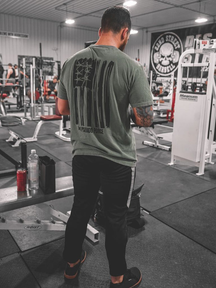 FREE AS FUCK GREEN TEE