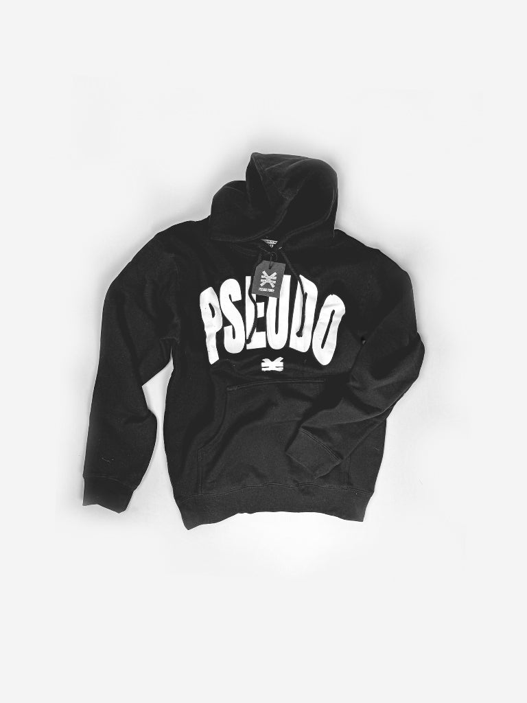 PSEUDO BLACK HOODIE