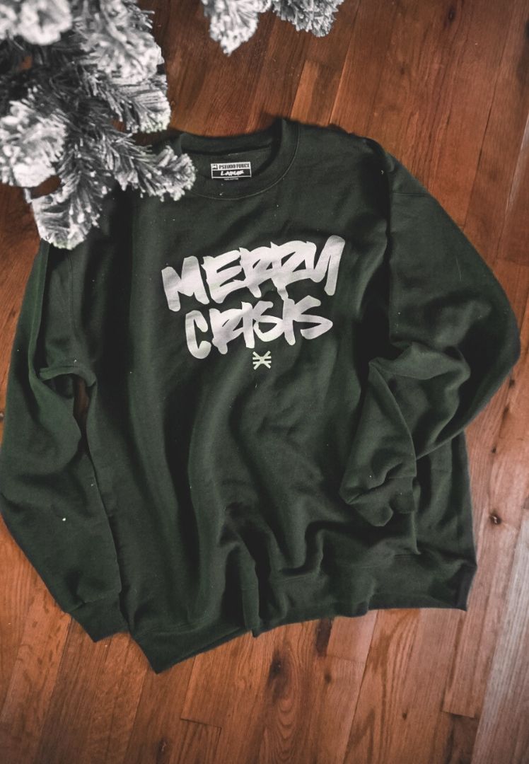 MERRY CRISIS HOLIDAY SWEATER
