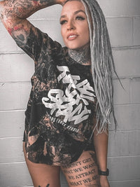 TAKE UP SPACE BLEACH SHIRT