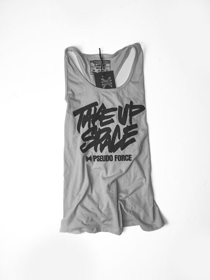 TAKE UP SPACE WOMENS TANK - FUCK UP