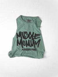 MUSCLE MOMMY CROP TANK